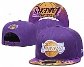 Los Angeles Lakers Team Logo Adjustable Hat YD (13),baseball caps,new era cap wholesale,wholesale hats